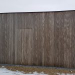Gevel in hout