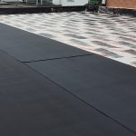 plat dak in rubber